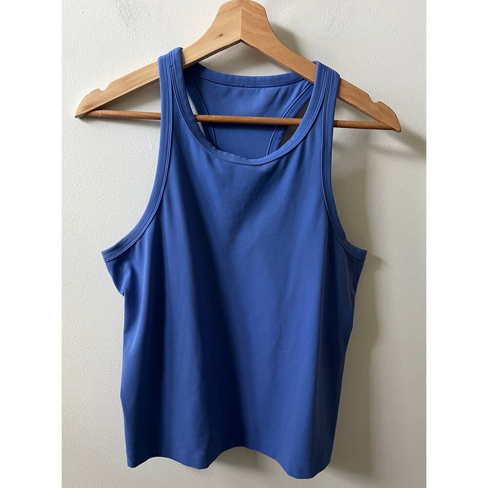 lululemon athletica Blue Tank Top
